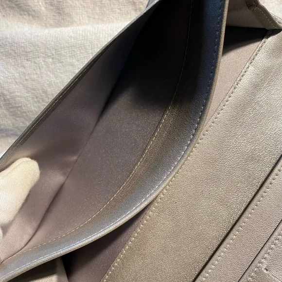 Chanel authentic vintage blk camellia long wallet with COA - Picture 9 of 14